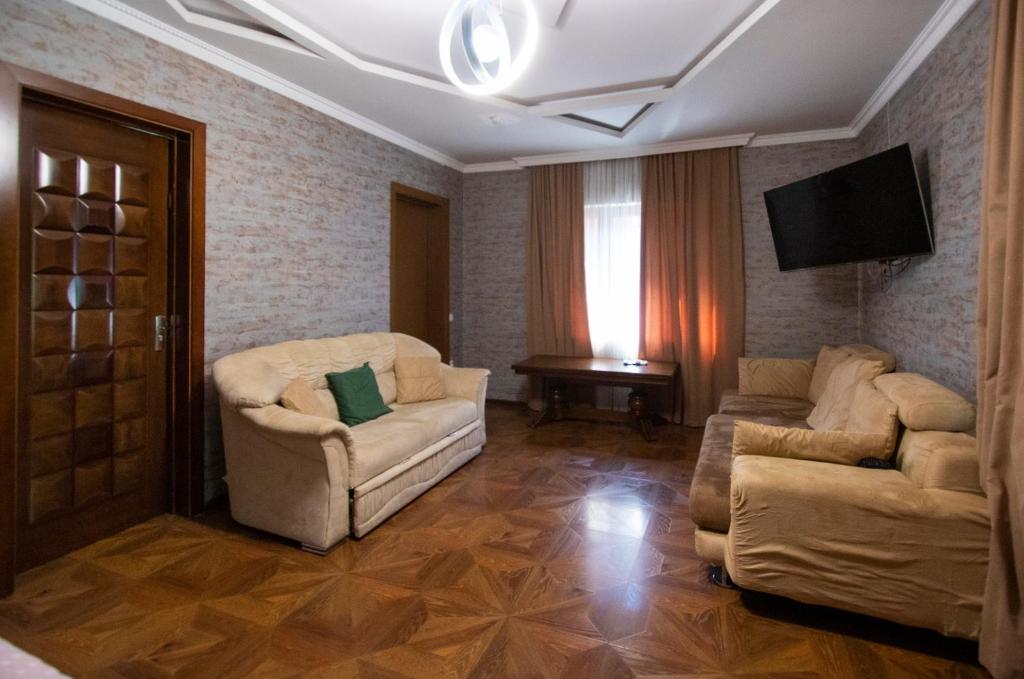 Posezení v ubytování Hotel Smile