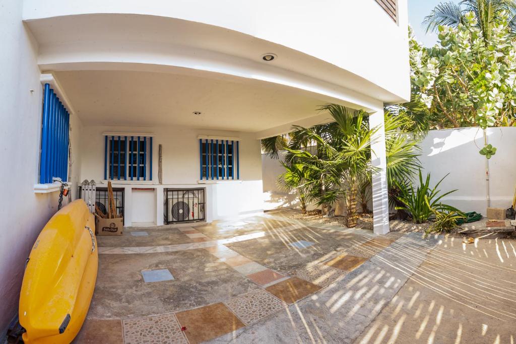 Patio nebo venkovní prostory v ubytování Beach house