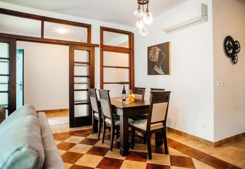 Posezení v ubytování Villa Chantal