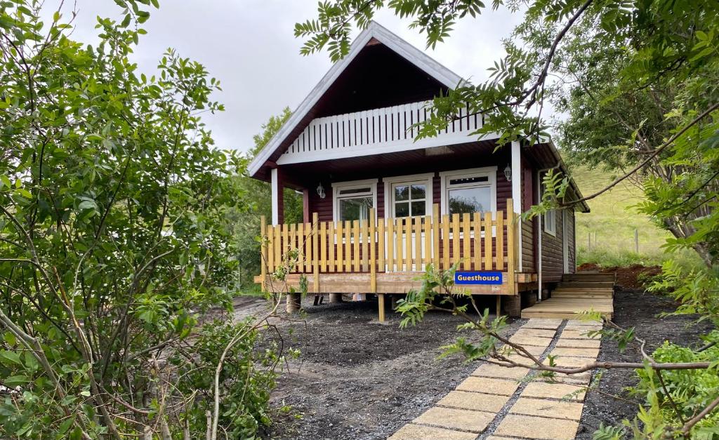 Zahrada ubytování Vallakot Farm Guesthouse