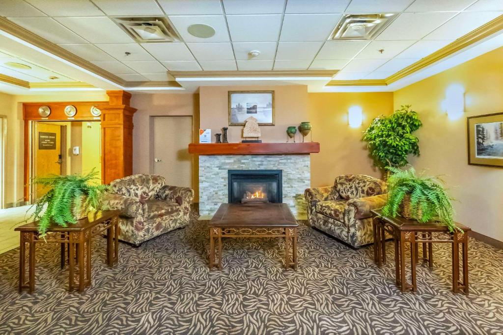 Posezení v ubytování Comfort Inn & Suites