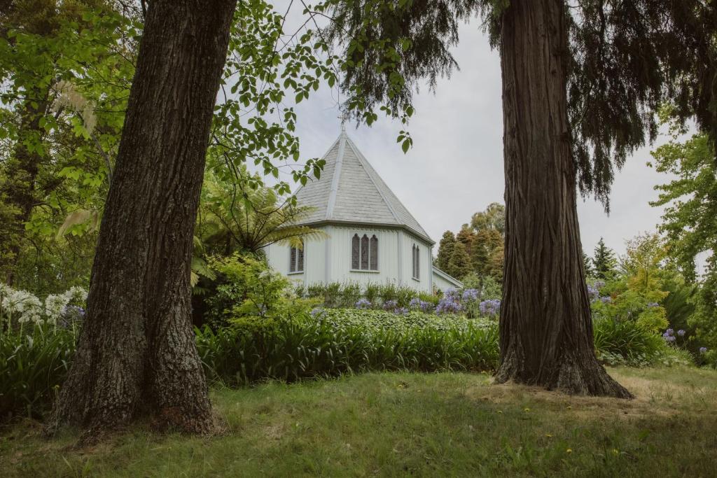 Zahrada ubytování Pihopa Retreat