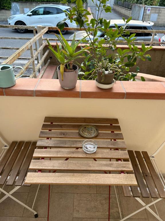 Balkón alebo terasa v ubytovaní La Magnolia