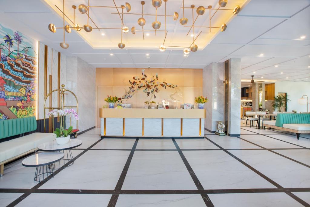 Posezení v ubytování RV Hotel Gianyar