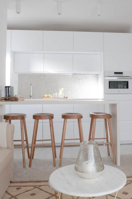 Kuchyňa alebo kuchynka v ubytovaní Agustino Beach Suites San Agustin
