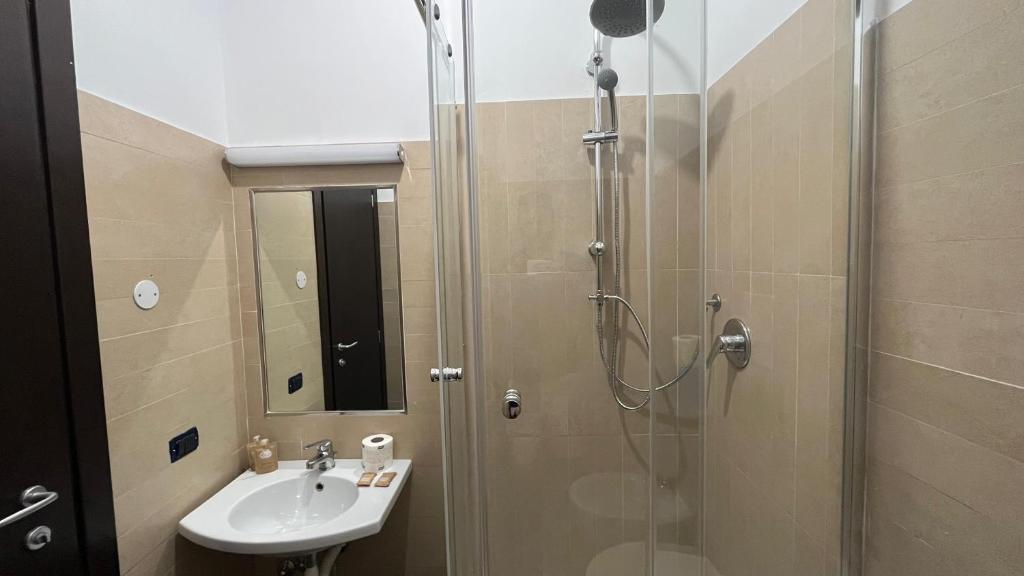 Koupelna v ubytování Cloud 9 Hotel
