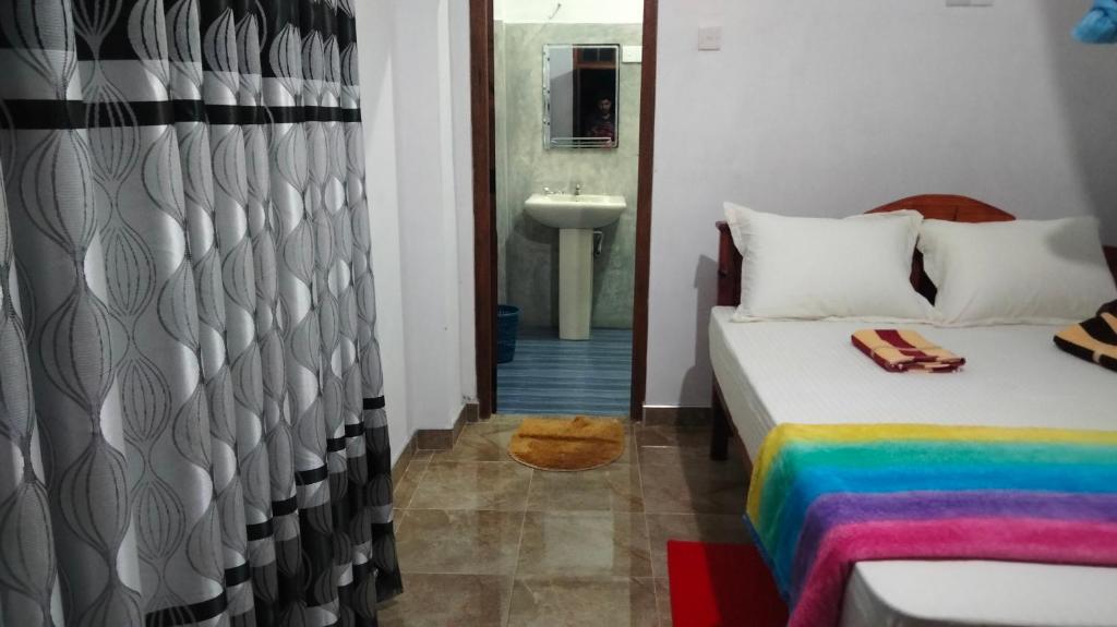 Postel nebo postele na pokoji v ubytování Mature Home Ella