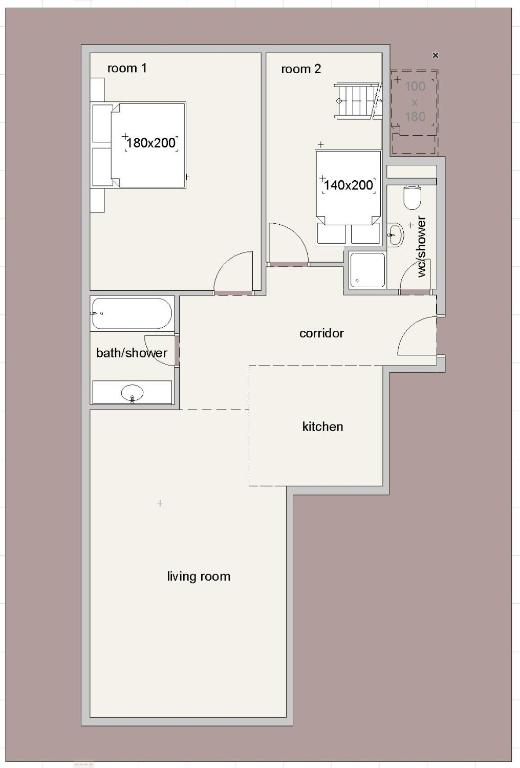 Majutuskoha Ferienwohnung Ankerplatz korruse plaan