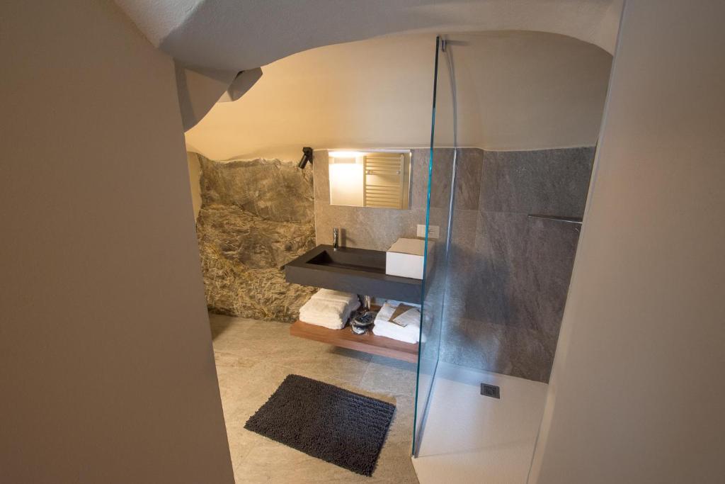 Koupelna v ubytování Ca' Barroni Agriresort