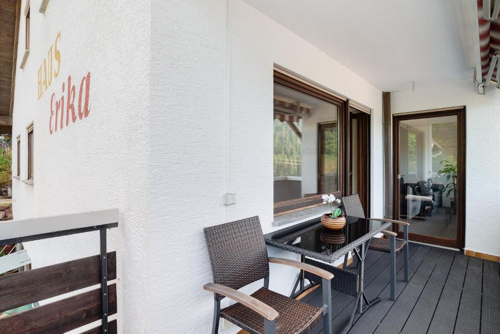 Posezení v ubytování Haus Erika Ferienwohnung 1