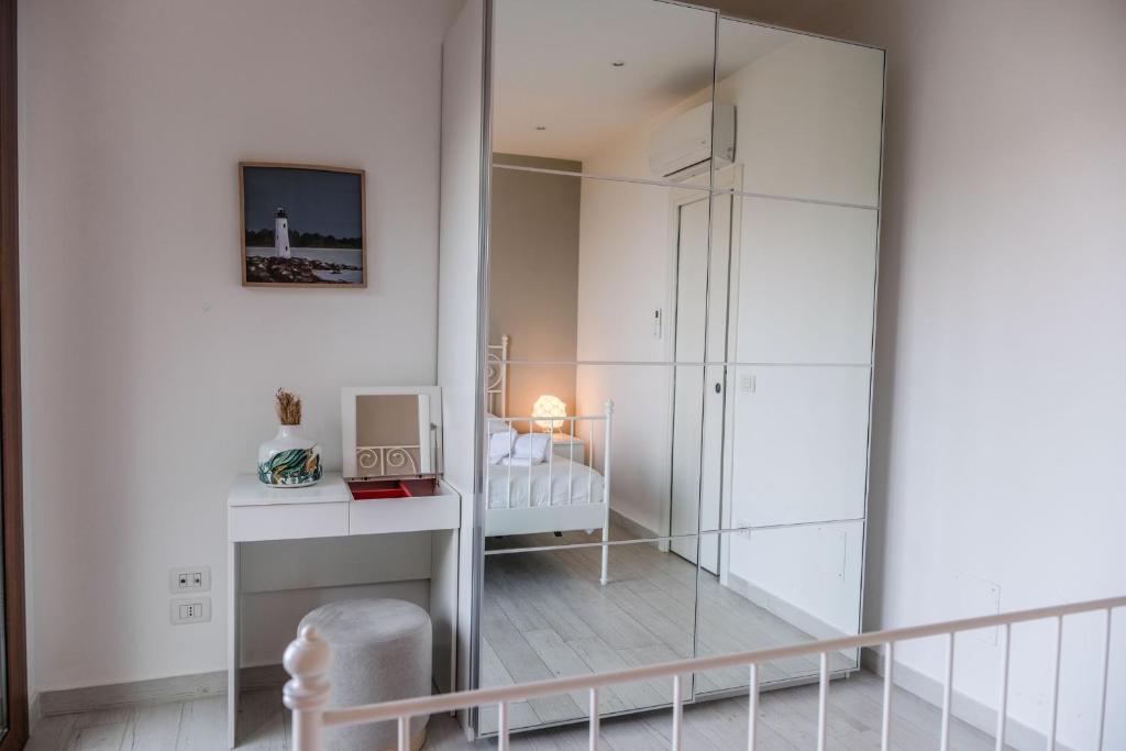 Posteľ alebo postele v izbe v ubytovaní Isola Bella Luxury View