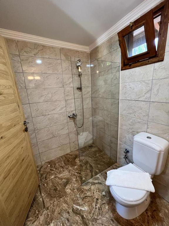Koupelna v ubytování Alicra Hotel Çıralı