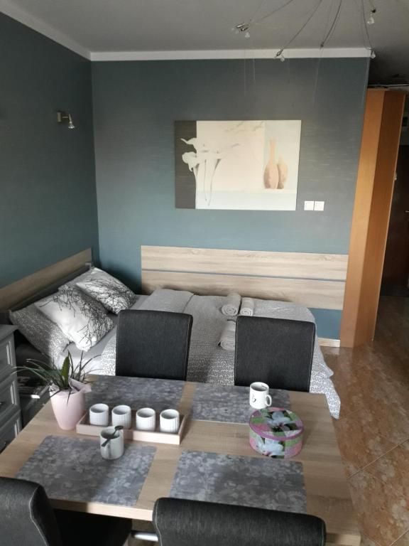 Posedenie v ubytovaní Apartament na nowej starówce