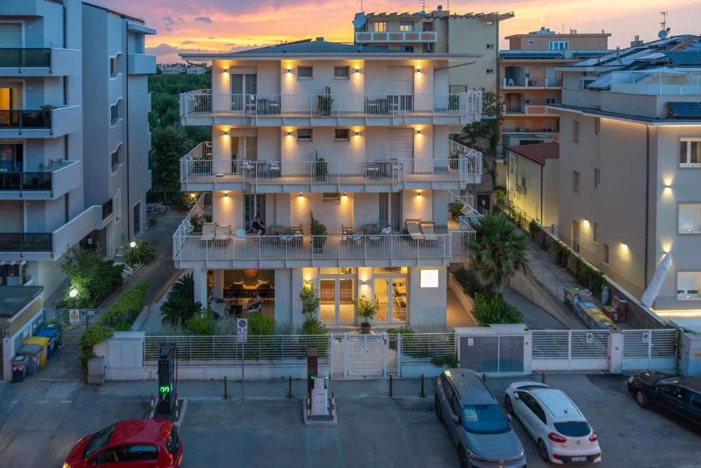 Budova, v ktorej sa hotel nachádza