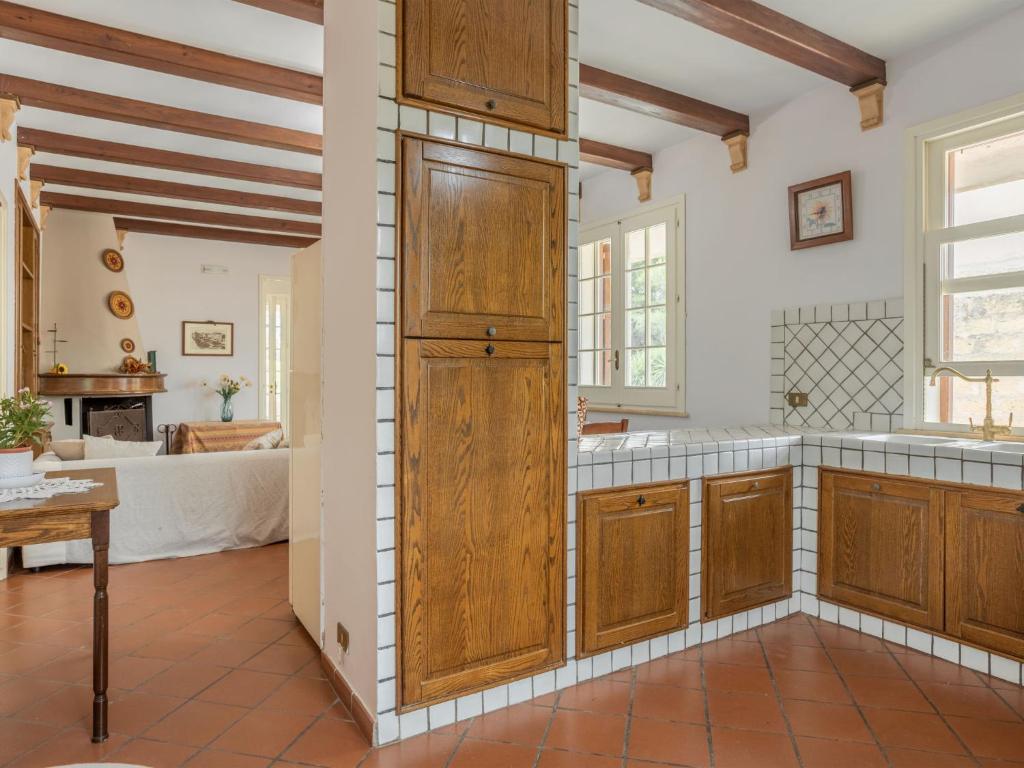 A kitchen or kitchenette at Holiday Home Sammartano by Interhome