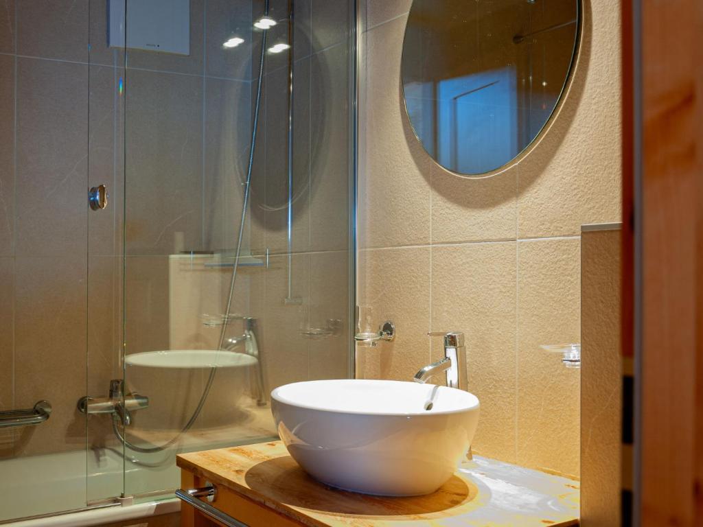 Koupelna v ubytování Chalet Chalet Arvine by Interhome