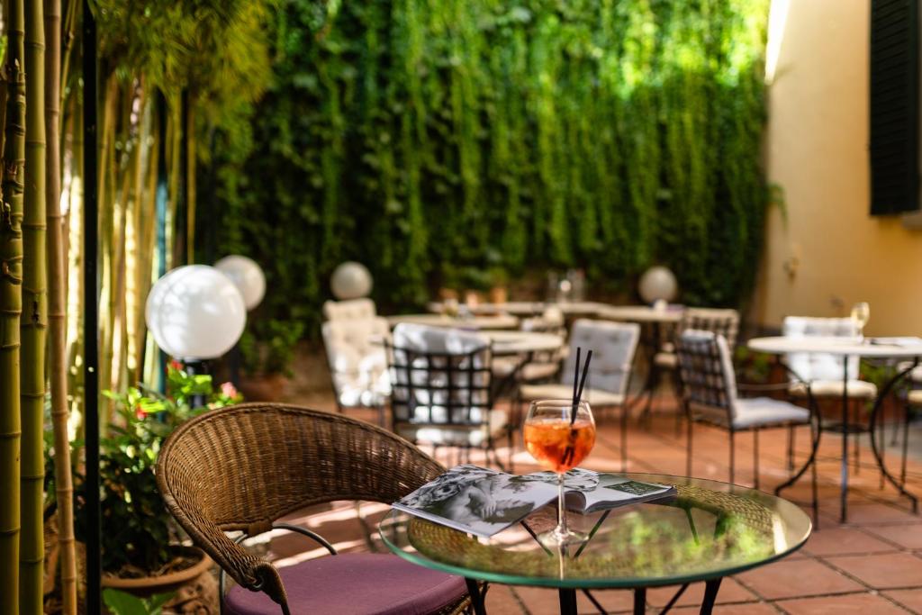 Część wypoczynkowa w obiekcie Hotel Caravaggio