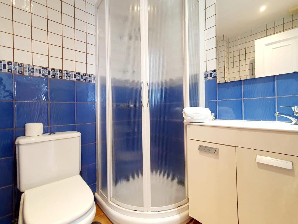 A bathroom at Casa Piscis