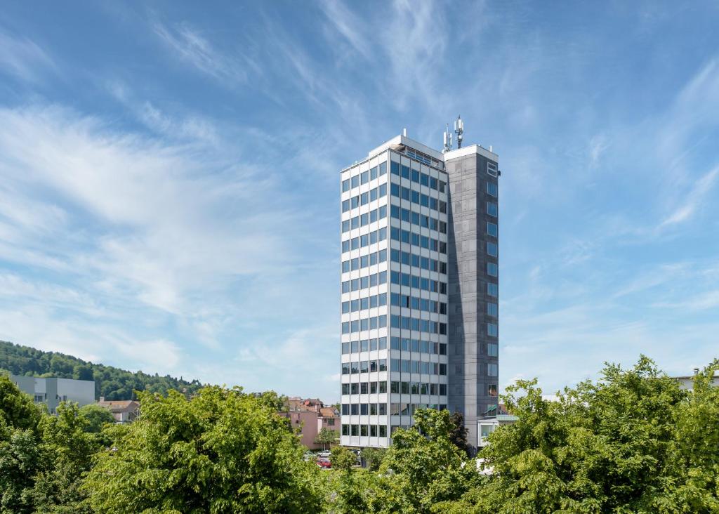 Budova, kde se hotel nachází