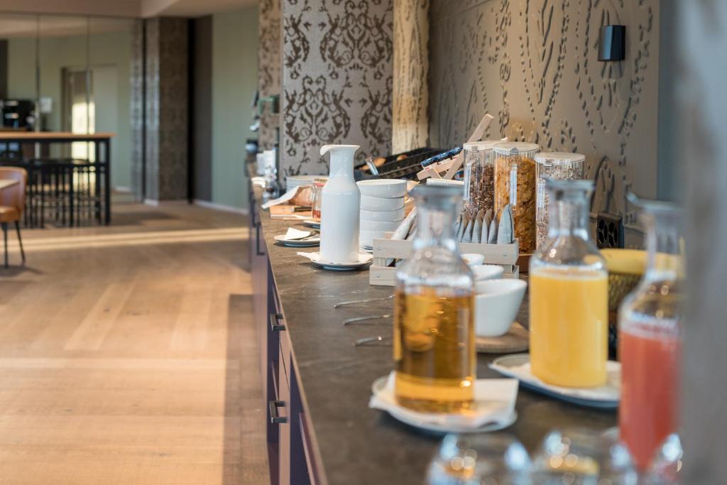 Nápoje v ubytování b-smart hotel Menziken