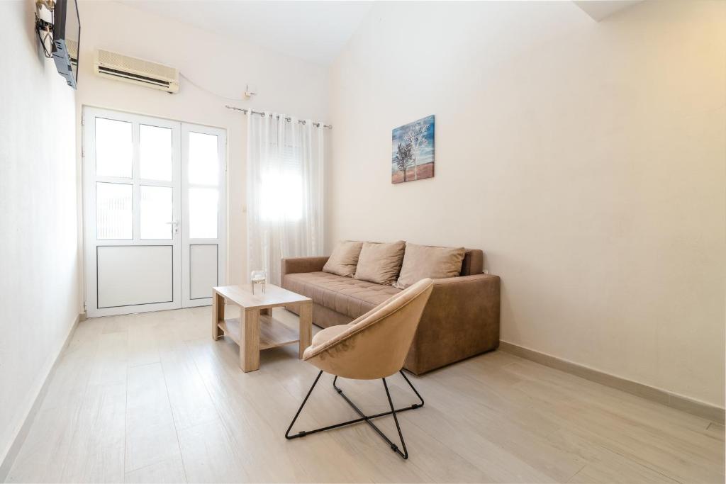 Posezení v ubytování Apartments Ada Bojana