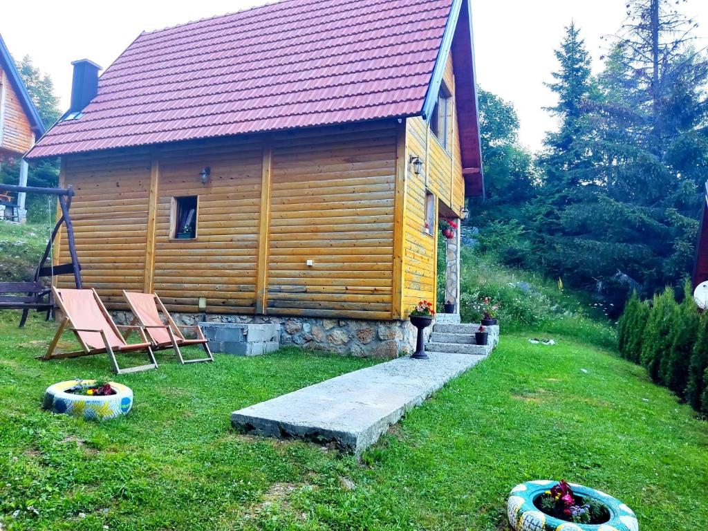 Zahrada ubytování Lodge Sisters