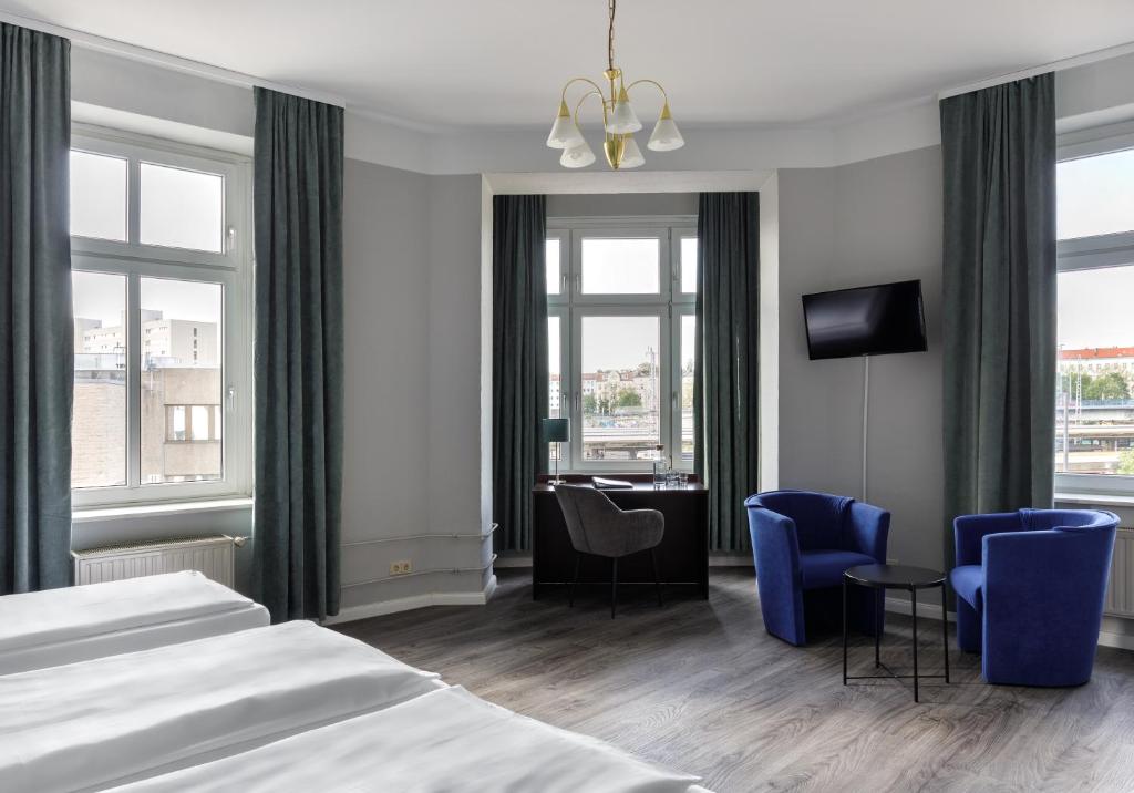 Postel nebo postele na pokoji v ubytování Hotel Nova