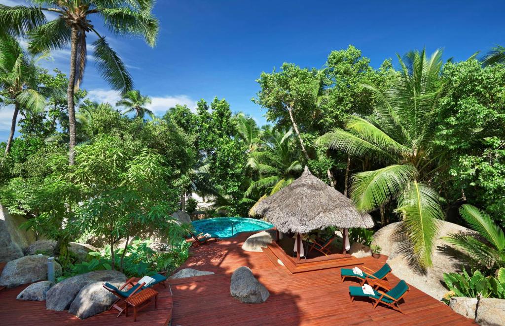 Zahrada ubytování Hilton Seychelles Labriz Resort & Spa
