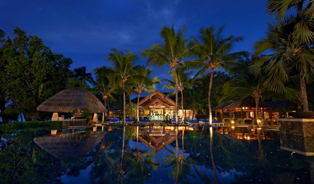 Bazén v ubytování Hilton Seychelles Labriz Resort & Spa nebo v jeho okolí