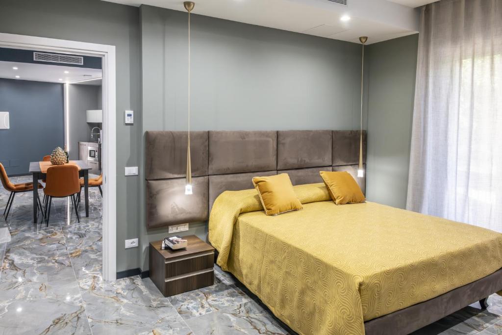 Katil atau katil-katil dalam bilik di Gold Luxury Flat x4