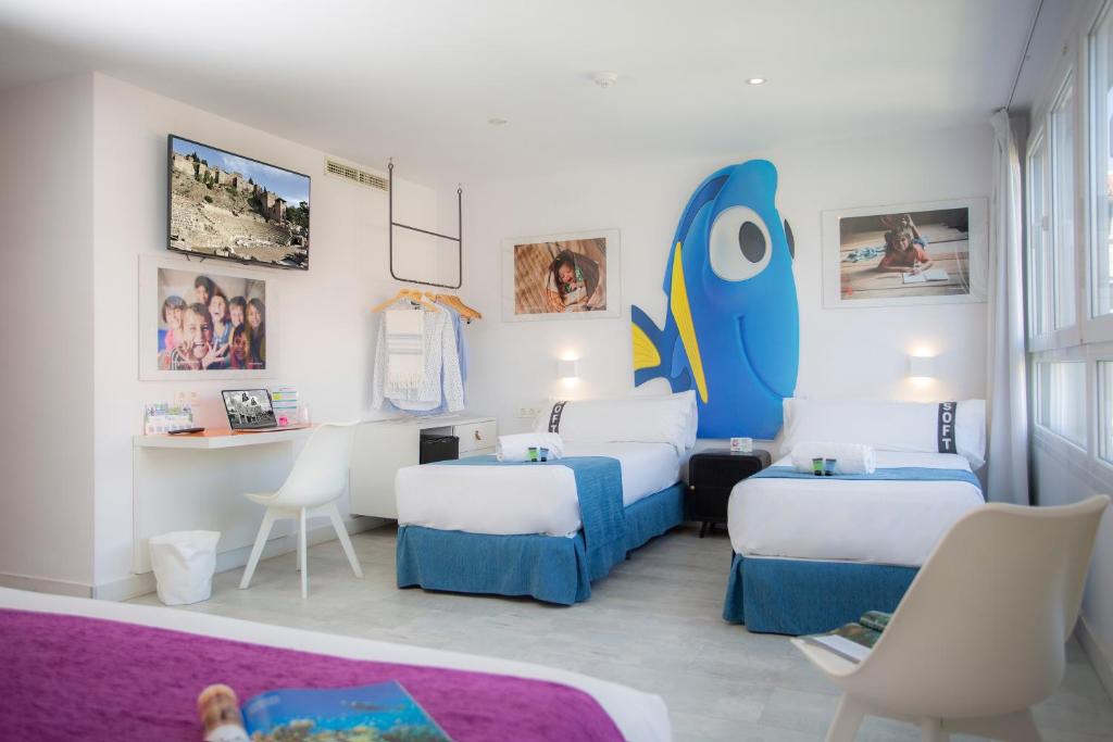 Casual del Mar Málaga by Casual Hoteles - Habitación Cuádruple