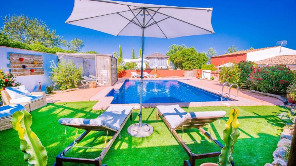 Bazén v ubytování The Casita Spain Huercal-Overa by Ruralidays nebo v jeho okolí