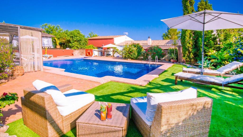 Bazén v ubytování The Casita Spain Huercal-Overa by Ruralidays nebo v jeho okolí