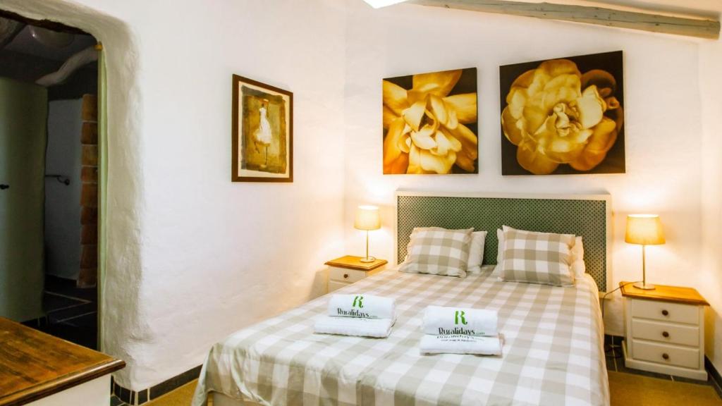 Postel nebo postele na pokoji v ubytování The Casita Spain Huercal-Overa by Ruralidays