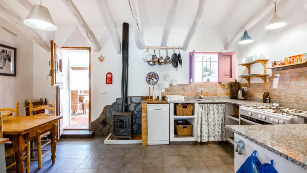 Kuchyň nebo kuchyňský kout v ubytování The Casita Spain Huercal-Overa by Ruralidays