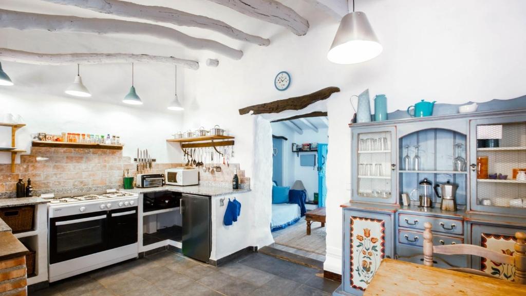 Kuchyň nebo kuchyňský kout v ubytování The Casita Spain Huercal-Overa by Ruralidays