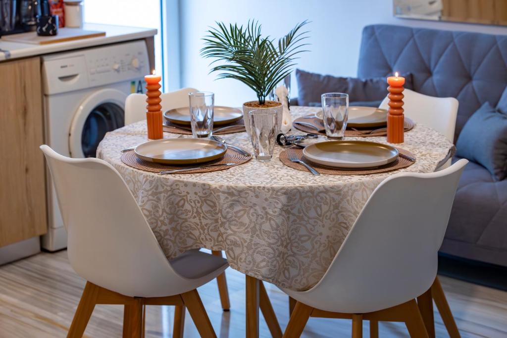 Posezení v ubytování Anali Apartment