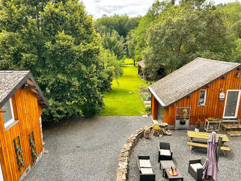 Zahrada ubytování Taos B&B