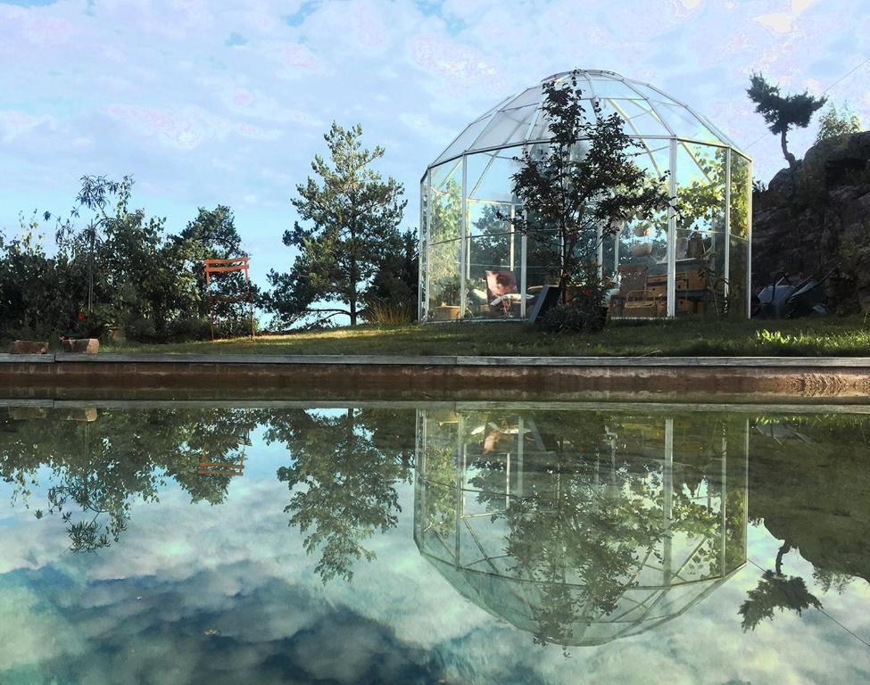 Zahrada ubytování OSLOFJORD idyll