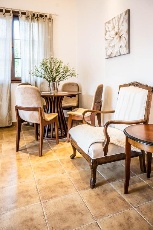 Posezení v ubytování Villa Chantal