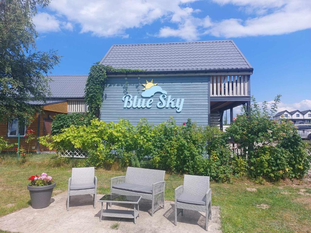Zahrada ubytování Domki Letniskowe Blue Sky 2