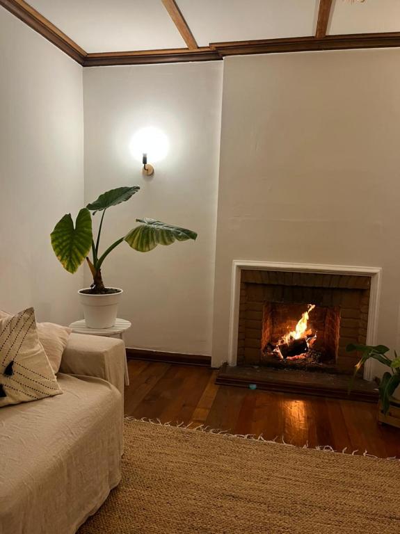 Posezení v ubytování La Posada Coliving