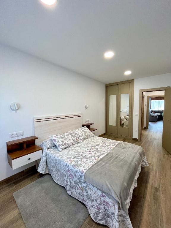 Postel nebo postele na pokoji v ubytování Apartamento Valbuena