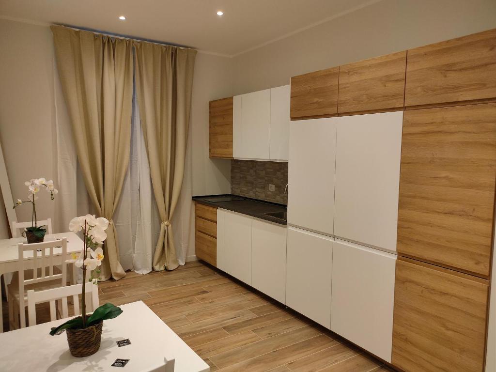 Una cocina o cocineta en BePlace Holy See