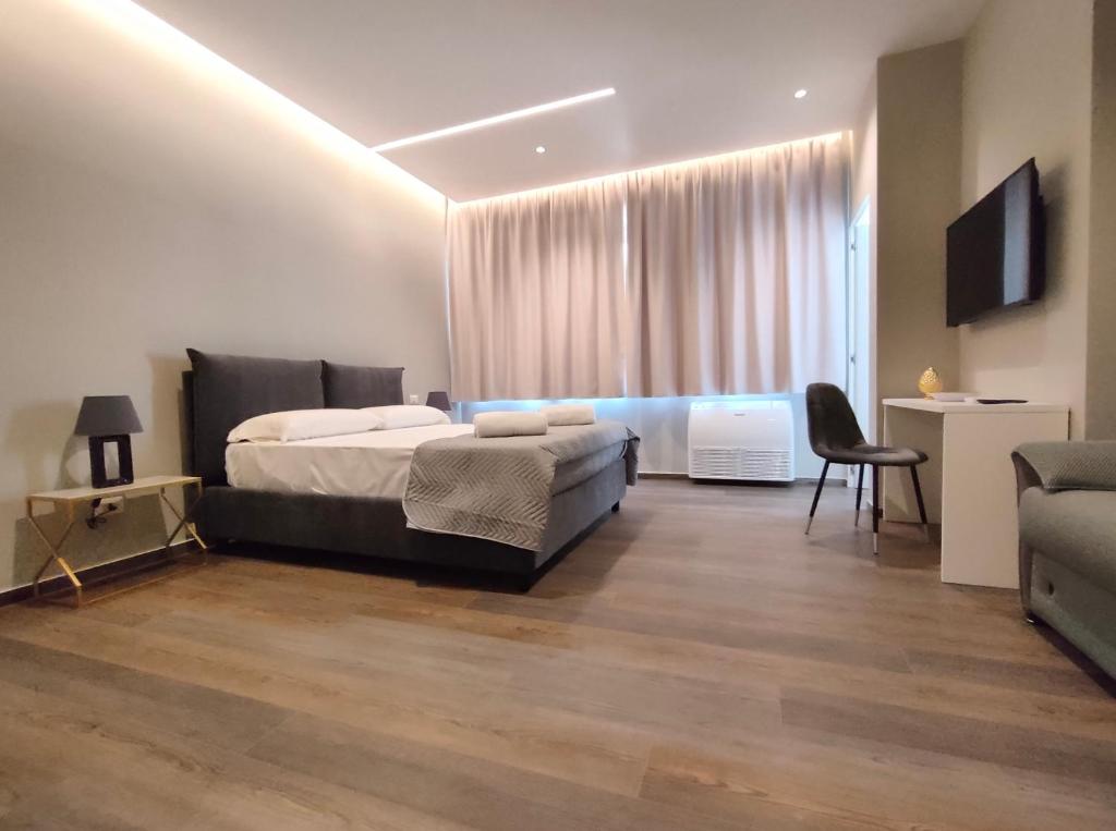 Postel nebo postele na pokoji v ubytování Nine Sweet Rooms