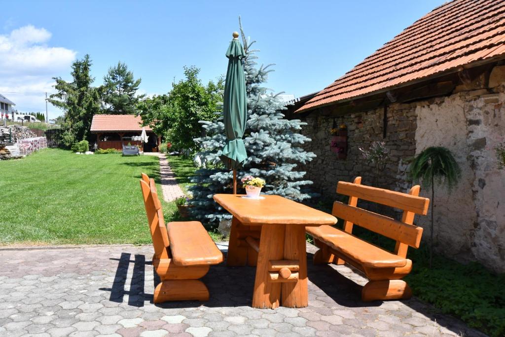 Zahrada ubytování PRIVAT MARIANNA
