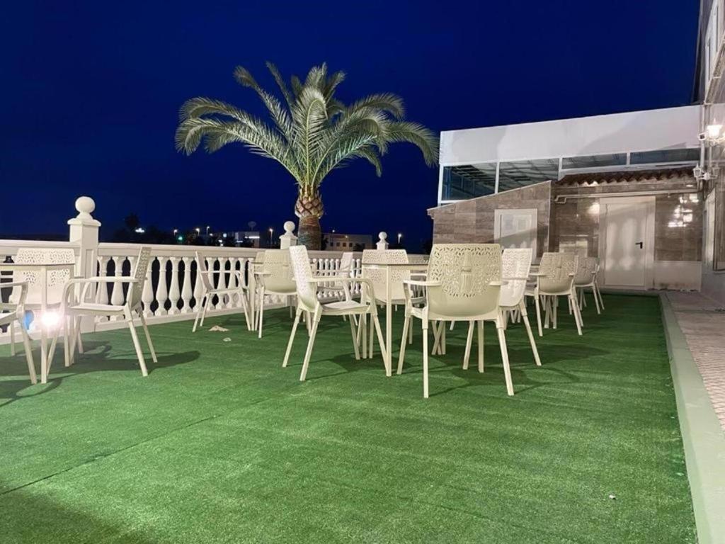 Patio nebo venkovní prostory v ubytování Hotel Las Acacias