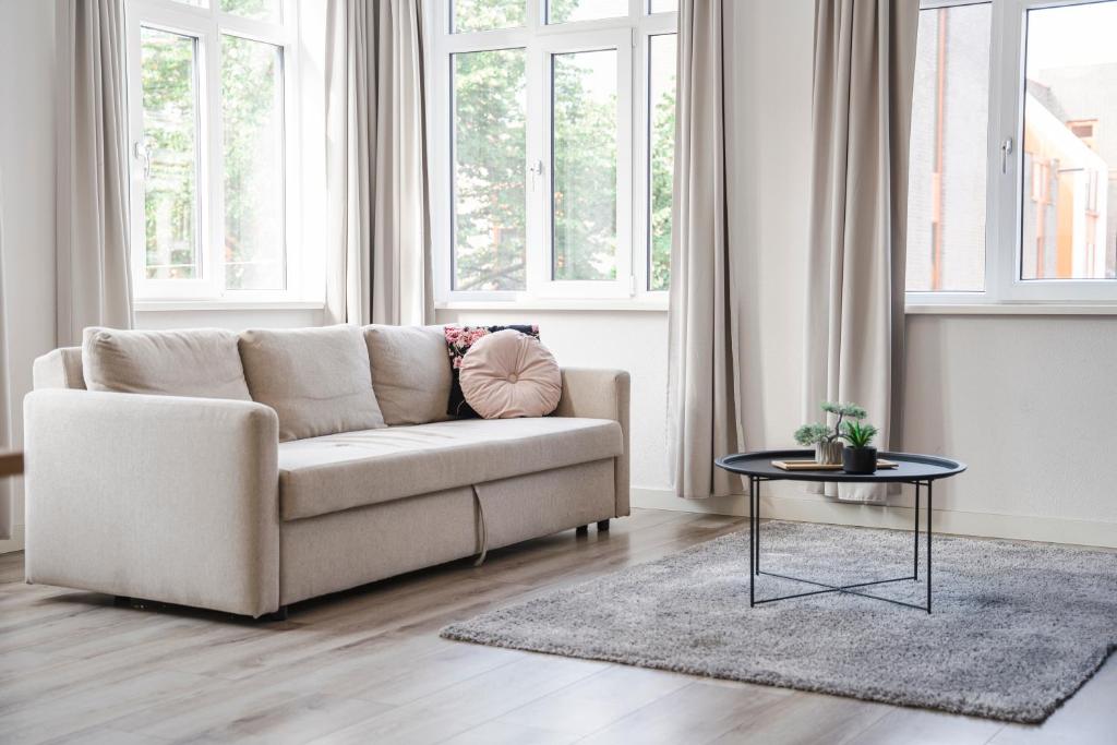 Posezení v ubytování The Residence Enschede