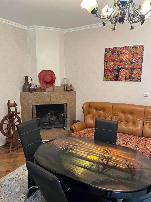 A seating area at Story Guesthouse
