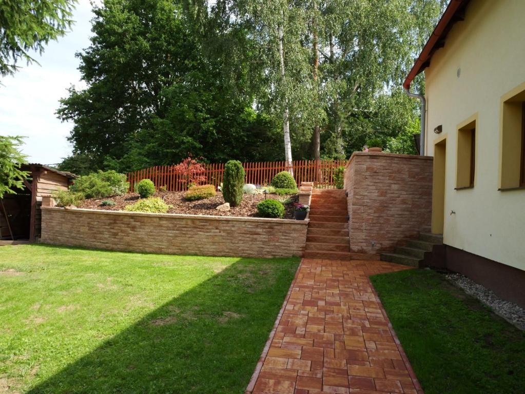 Zahrada ubytování Apartmán Danuše